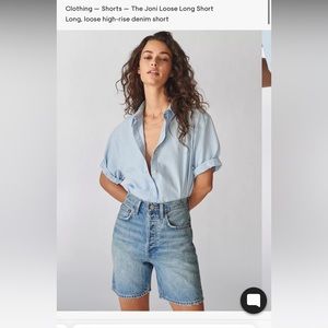 Joni loose long shorts